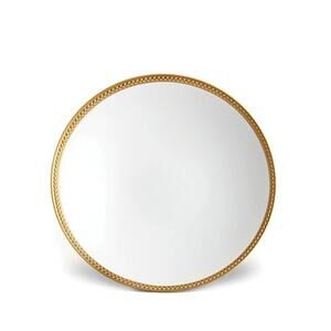 L'Objet Soie Tresse Single One 24K Braided Gold Border Charger NEW without Box